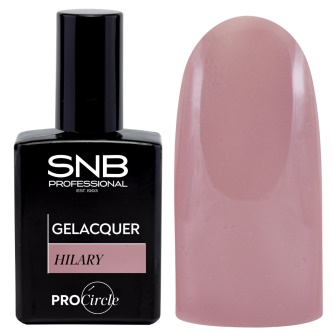 Esmalte semipermanente nude pastel 34 Hilary 15 ml para manicura profesional