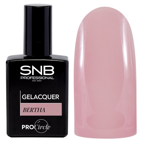 Esmalte semipermanente nude 68 Berta 15 ml para manicura profesional