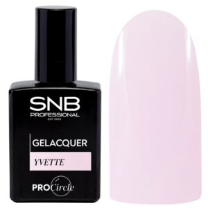 Gel Polish 253 Ivette rosa pastel, botella de 15 ml con tono suave y cobertura uniforme