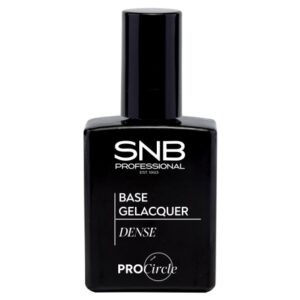 Base en gel de alta viscosidad SNB, frasco de 15 ml que refuerza uñas finas y mejora la adherencia