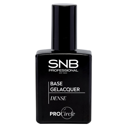 Base en gel de alta viscosidad SNB, frasco de 15 ml que refuerza uñas finas y mejora la adherencia