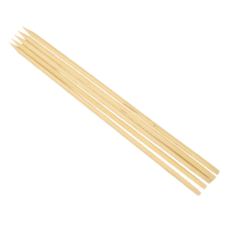 Palitos de naranjo de madera 17,8 cm para manicura, cuidado de cutículas y limpieza de uñas