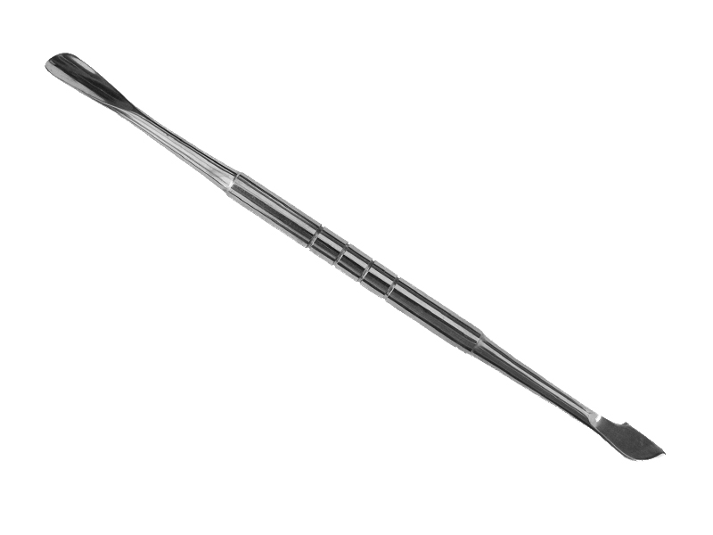 Instrumento doble SNB empujador y escalpelo de acero inoxidable para manicura y pedicura profesional