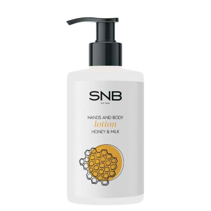 loción para manos y cuerpo miel y leche 250 ml