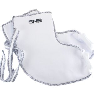 Calzines textiles para pedicura SNB, cubre pies de tela que potencian la absorción de cremas y mascarillas