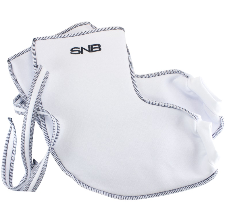 Calzines textiles para pedicura SNB, cubre pies de tela que potencian la absorción de cremas y mascarillas
