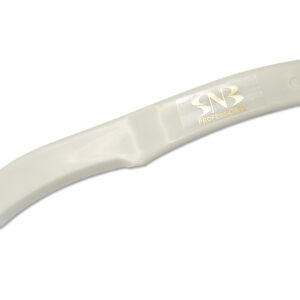 Espátula profesional para pedicura SNB de 16,3 cm, herramienta de acero para retirar piel muerta con seguridad