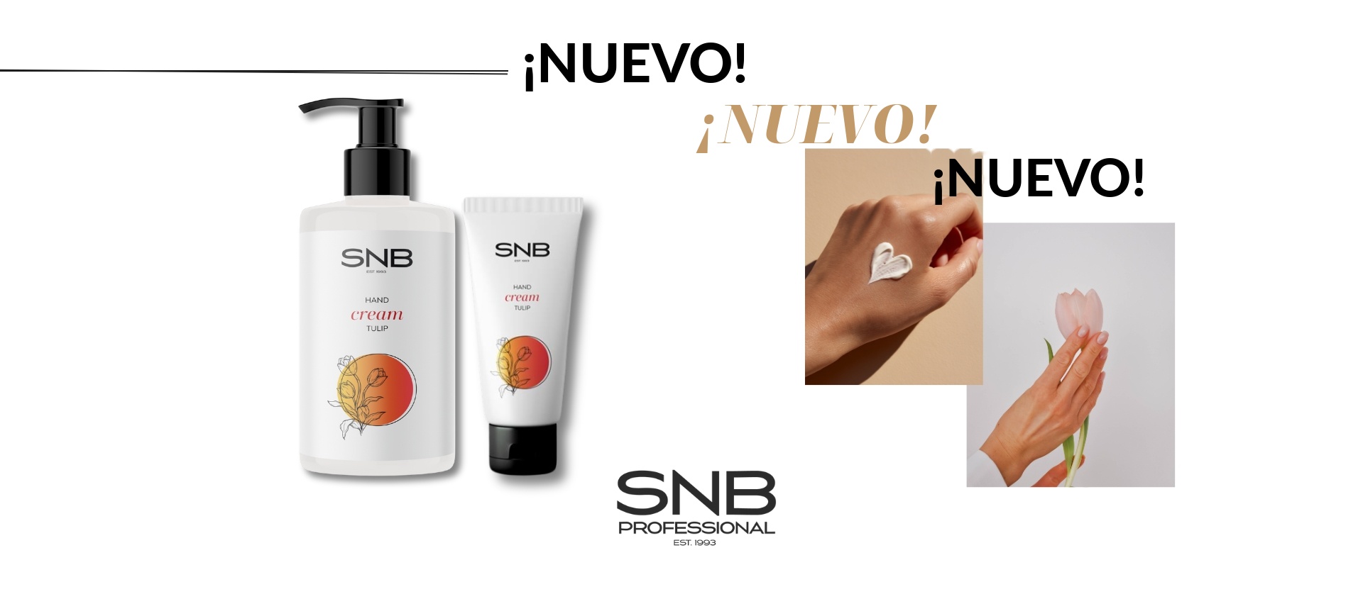 Banner promocional Star Nails Pro con productos profesionales para manicura y pedicura