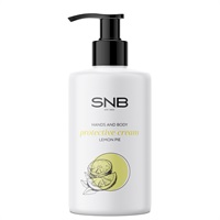 Crema protectora para manos y cuerpo aroma tarta de limón, envase grande de 250 ml con extracto de rúcula