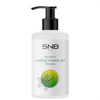 Crema-gel refrescante FRESH FEEL para piernas y cuerpo, bote de 250 ml con efecto mentolado y ligero